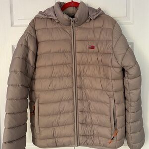 Geographical Norway Jacket Amigolor Hooded Puffer Jacket New Coat size XL